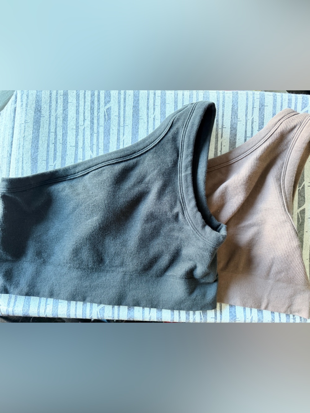 Gymshark Black Seamless Ribbed Tank